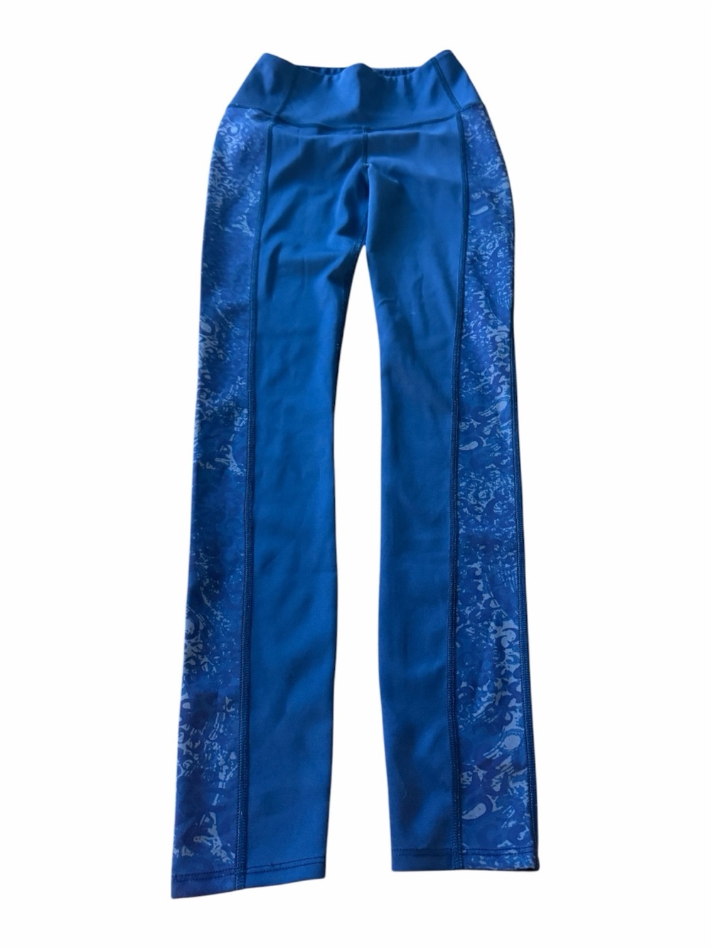 Daily Practice blue panel leggings size XS